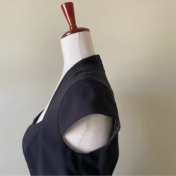 WHBM Classic Black Dress Size 4. - Picture 3 of 16